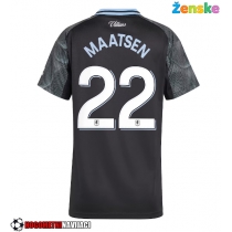 Ženske Nogometnih dresov Aston Villa Ian Maatsen #22 Gostujoči 2025-26 Kratki rokavi